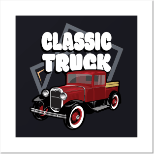 Classic Car Truck Posters and Art